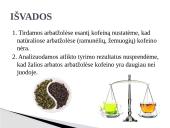 Kofeino išskyrimas 9 puslapis