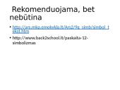 Simbolizmas. Skaidrės 19 puslapis