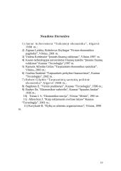 Įmonės vaidmuo tarptautinėje rinkoje 20 puslapis