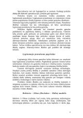 Įmonės vaidmuo tarptautinėje rinkoje 9 puslapis