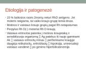 Rh izoimunizacija 3 puslapis