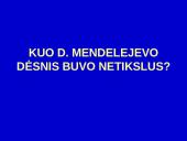 Periodinis dėsnis ir periodinė cheminių elementų lentelė 20 puslapis