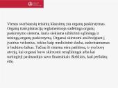 Audinių ir organų transplantavimas 2 puslapis