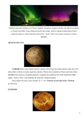 Saulės sistema - referatas 4 puslapis