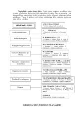 Įmonės veikla ir veiklos planavimas 9 puslapis