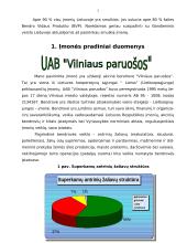 Įmonės veiklos rodiklių nagrinėjimas 3 puslapis