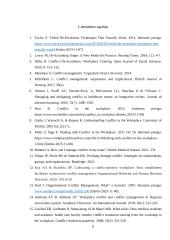 Konfliktų valdymas sveikatos priežiūros specialistų  bendruomenėje 7 puslapis