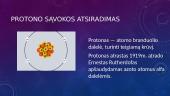 Atomo sandara. Pristatymas 3 puslapis