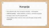 Korupcijos samprata, rūšys ir formos 9 puslapis