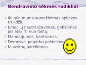 Bendravimo ypatumai. Tarpasmeninių santykių valdymas 15 puslapis
