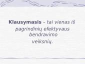 Bendravimo ypatumai. Tarpasmeninių santykių valdymas 18 puslapis
