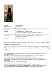 Antanas Strazdas (dosjė)