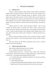 Infliacija teorijoje ir Lietuvoje 3 puslapis