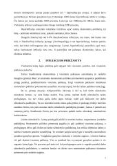 Infliacija teorijoje ir Lietuvoje 5 puslapis