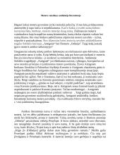 Moters vaizdinys antikinėje literatūroje