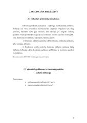 Infliacija ir jos socialinės ekonominės pasekmės 9 puslapis
