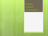 Streso įveikos priemonės
