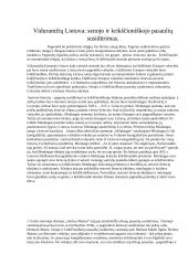 Viduramžių Lietuva: senojo ir krikščioniškojo pasaulių susidūrimas