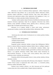 Informacijos reikšmė vadyboje 4 puslapis