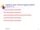 Hipotezių tikrinimas vienai imčiai 6 puslapis