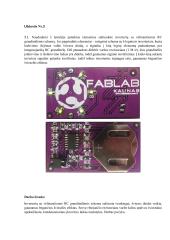 Loginių inverterių grandinė su šviestukais (laboratorinis) 4 puslapis