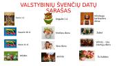 Lietuvos valstybinės šventės (pristatymas)