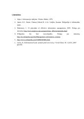 Informacijos valdymas bei to svarba 13 puslapis