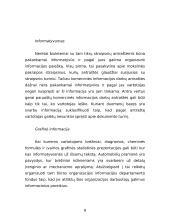 Informacinė rinka ir informacijos menedžmentas 8 puslapis