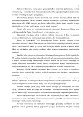 Informacinės visuomenės sąvoka, aspektai bei perspektyvos 8 puslapis