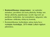 Rezistentiškumas herbicidams