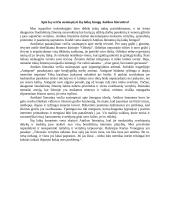 Apie ką verčia susimąstyti šių laikų žmogų Antikos literatūra? (rašinys)