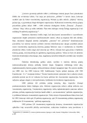 Interesų grupių vaidmuo formuojant politiką Lietuvoje 6 puslapis