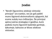 Bendri išgyvenimo atokioje vietovėje principai (skaidrės) 2 puslapis
