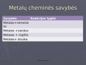 Metalų savybės ir jų taikymas 16 puslapis