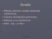 Metalų savybės ir jų taikymas 8 puslapis