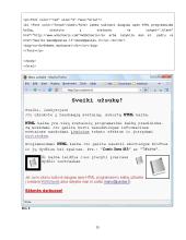 Interneto tinklapių kūrimas HTML kalba 15 puslapis