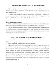Interneto tinklapių kūrimas HTML kalba 4 puslapis