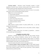 Finansinės investicijos ir investicijų procesas 11 puslapis