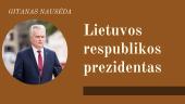 Lietuvos respublikos prezidentas G. Nausėda