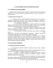 Investicinės teisės reglamentavimo pagrindiniai aspektai 18 puslapis