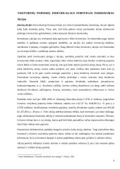 Investicinio fondo ir individualaus vertybinių popierių portfelio kaip investavimo alternatyvų palyginimas 3 puslapis