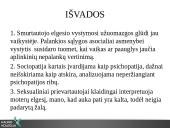 Asocialaus elgesio klinikiniai aspektai 16 puslapis