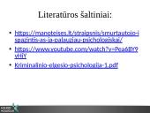 Asocialaus elgesio klinikiniai aspektai 17 puslapis