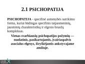 Asocialaus elgesio klinikiniai aspektai 7 puslapis