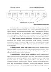 Investicinių projektų vertinimas 8 puslapis