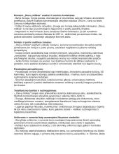 Romano „Dievų miškas“ analizė