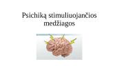 Psichiką stimuliuojančios medžiagos 20 puslapis