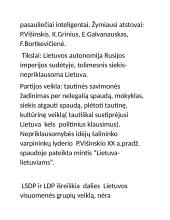 Pirmosios lietuvių politinės partijos 3 puslapis