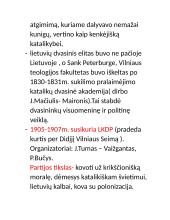 Pirmosios lietuvių politinės partijos 5 puslapis