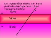 Kampai, gauti dvi tieses perkirtus trečiąja 11 puslapis